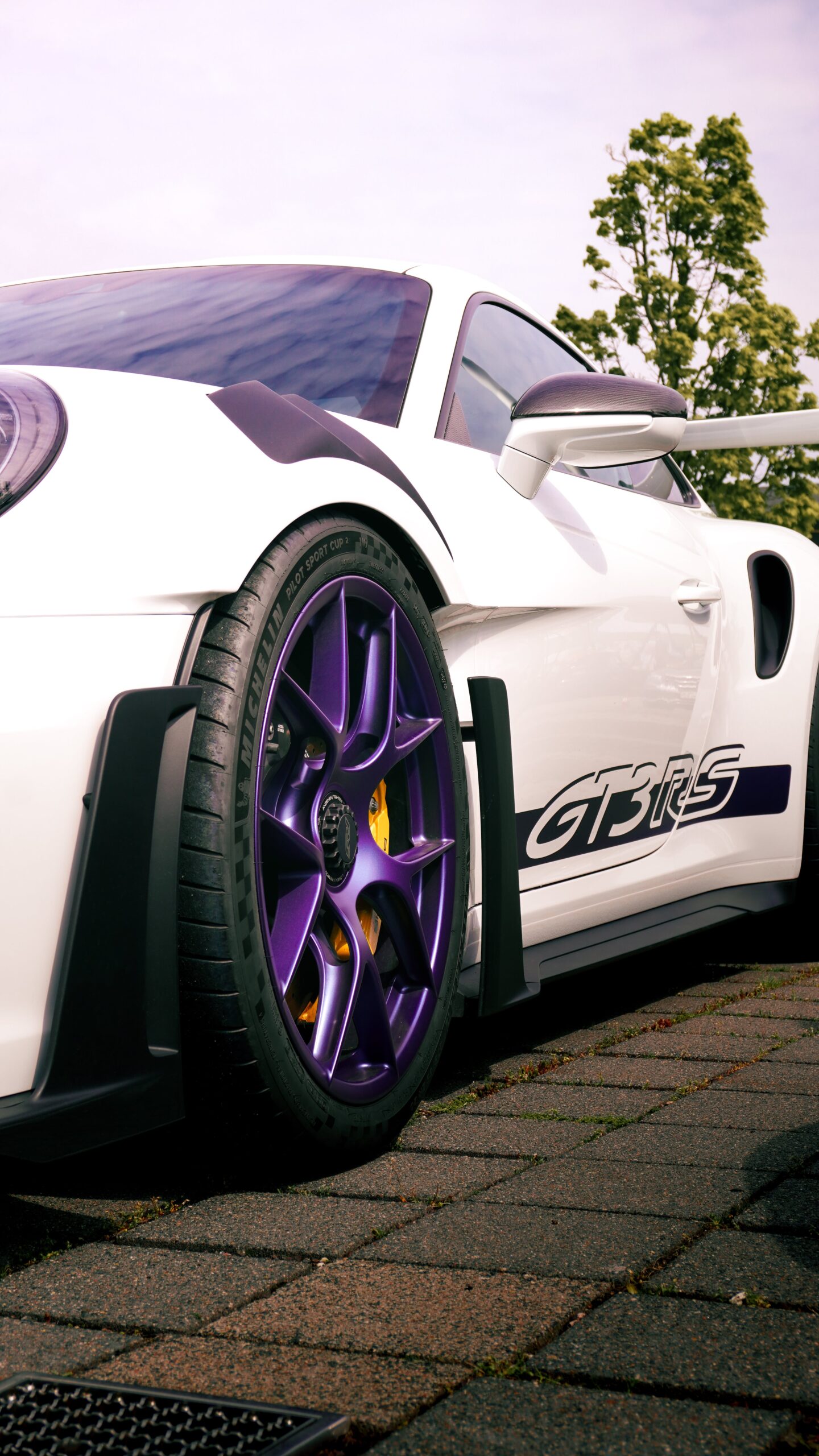 Lilane Felge eines GT3 RS Porsche