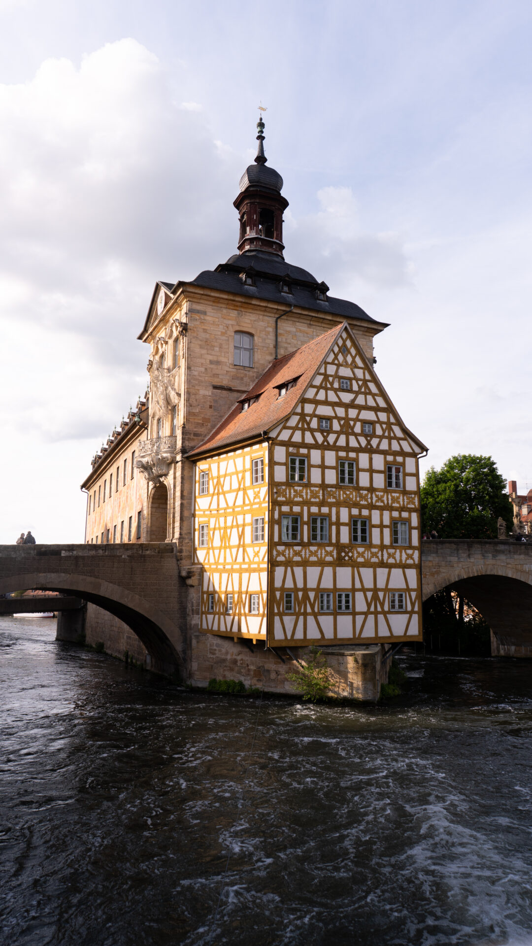 Das alte Rathaus in Bamberg